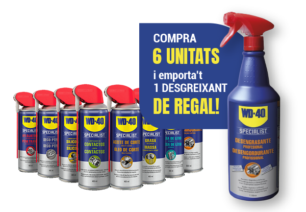 Gamma de Lubricants WD40