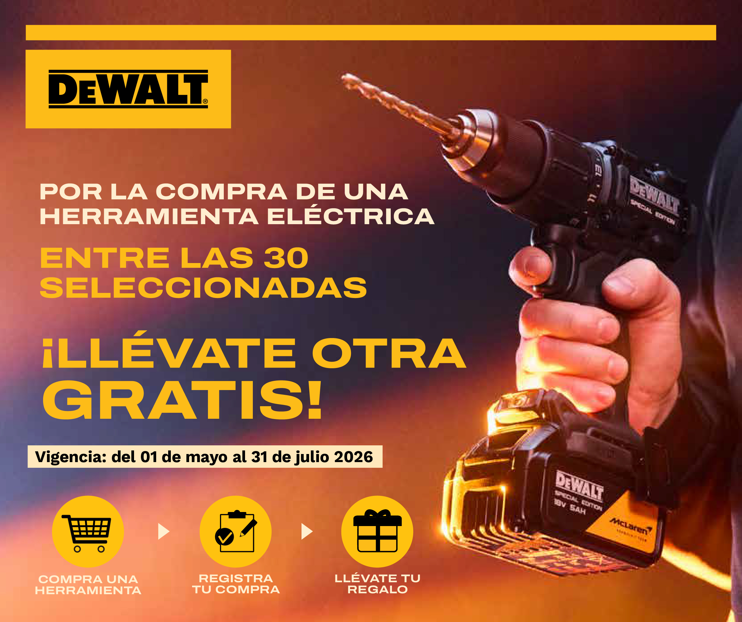 Dewalt Campaña Redención