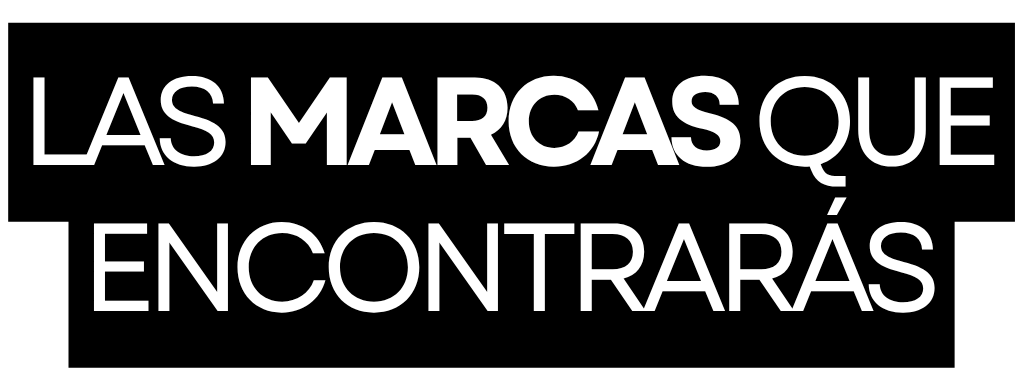 Las marcas que encontrarás