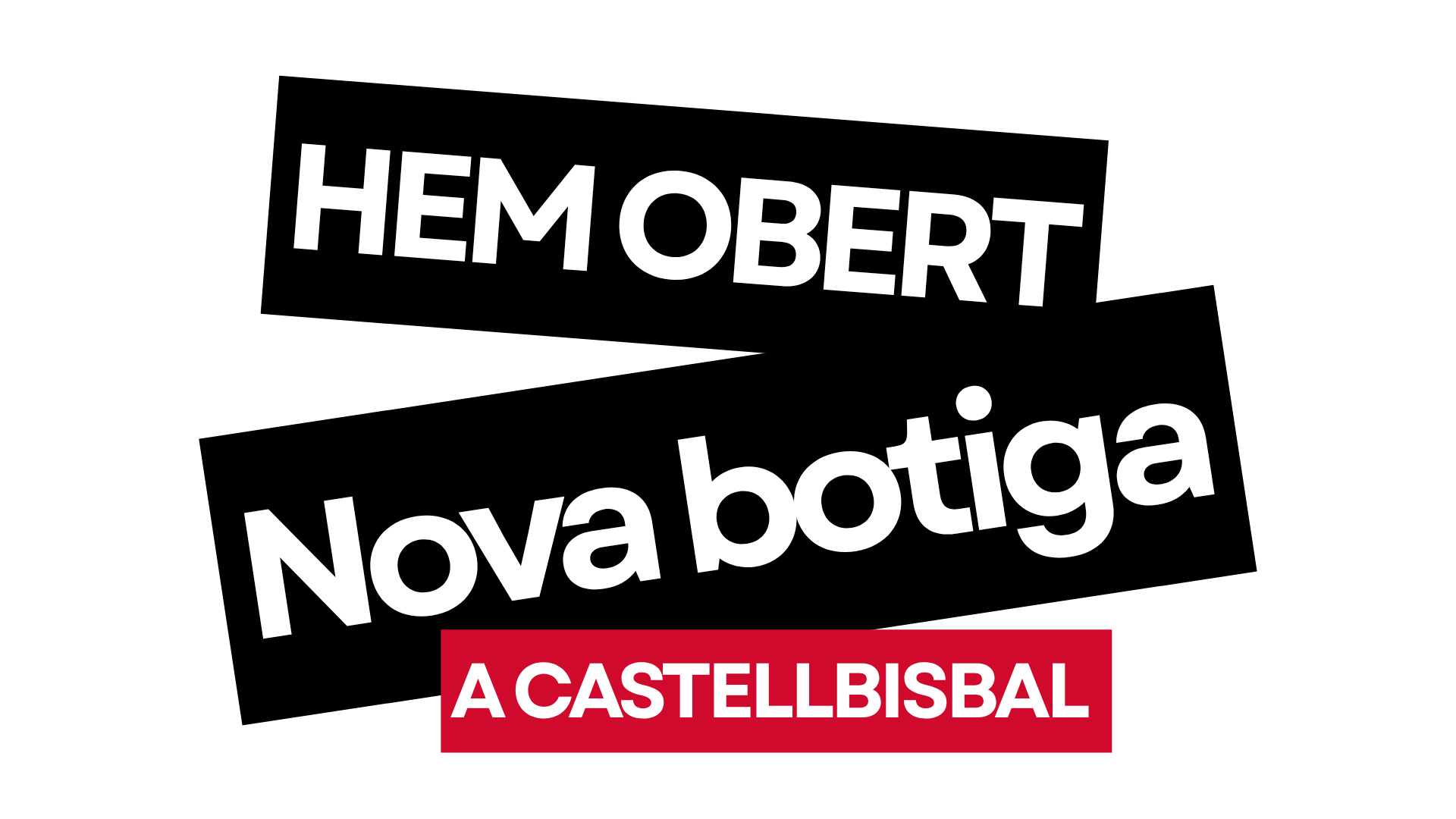 Hem obert nova botiga!