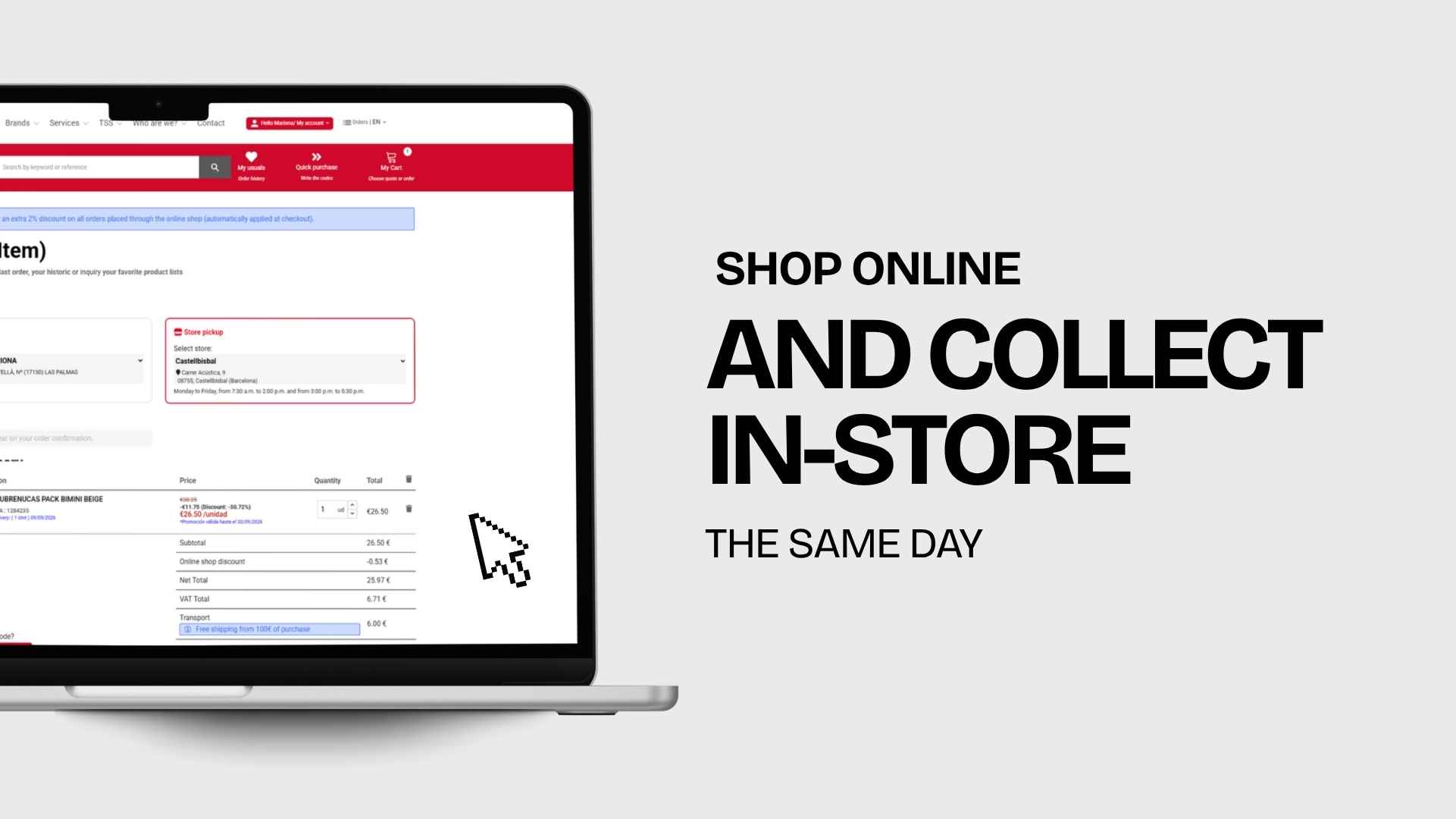 Collect in-store Collect in-store