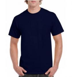 CAMISETA ALGODON 185GR HEAVY M/C 180.09 NAVY XL