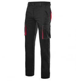 PANTALON STRECH BICOLOR 103024S NEGRO/ROJO 40