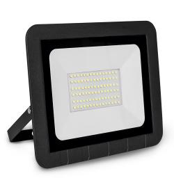 PROYECTOR LED PLANO NEGRO 50W FRIA