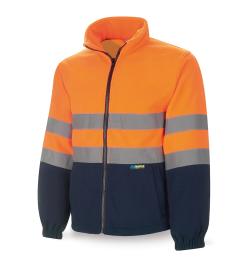 FORRO POLAR ALTA VISIBILIDAD NARANJA/MARINO 288FPFMIX S