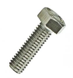 TORNILLO DIN 933 INOX A4  5X 20