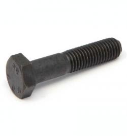 RAW THRD. SCREW DIN 931 8.8 BLACK 24X160