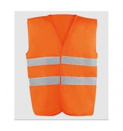 CHALECO BASICO NARANJA FLUOR HV714ORA M