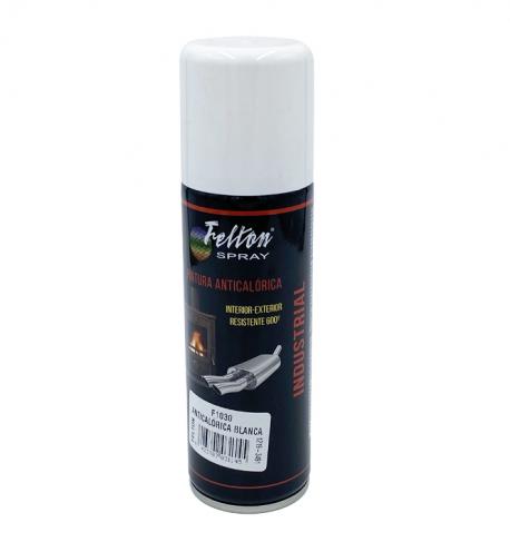 SPRAY PINTURA ANTICALORICA BLANCA 200ml - BricoBlue