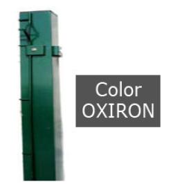 POST F/ CORNER PANEL OXIRON 60X60X1,5 W/ACC&1030MM