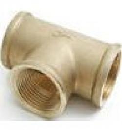 FEMALE T BRASS CONNECTOR 3/8