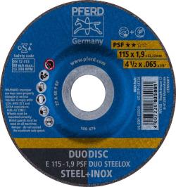 DISCO DESB/CORTE E 115-1,9 PSF DUO STEELOX/16