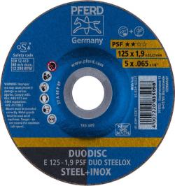 DISCO DESB/CORTE E 125-1,9 PSF DUO STEELOX/16