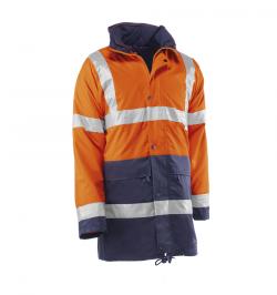 PARKA DESMONTABLE URANO NARANJA FLUOR/MARINO HV781 M