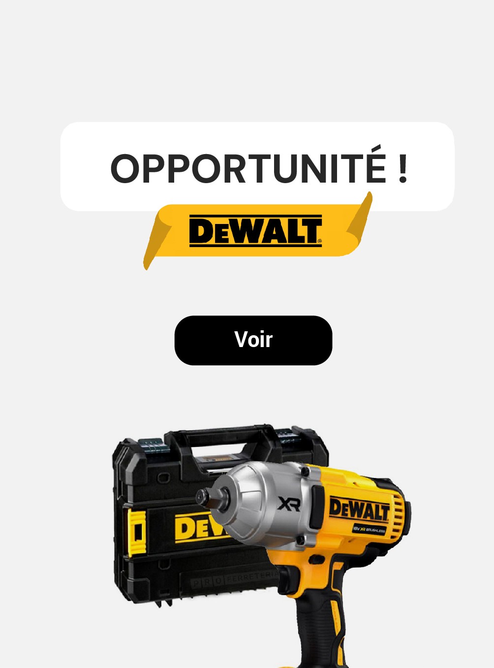 Oportunitats DEWALT